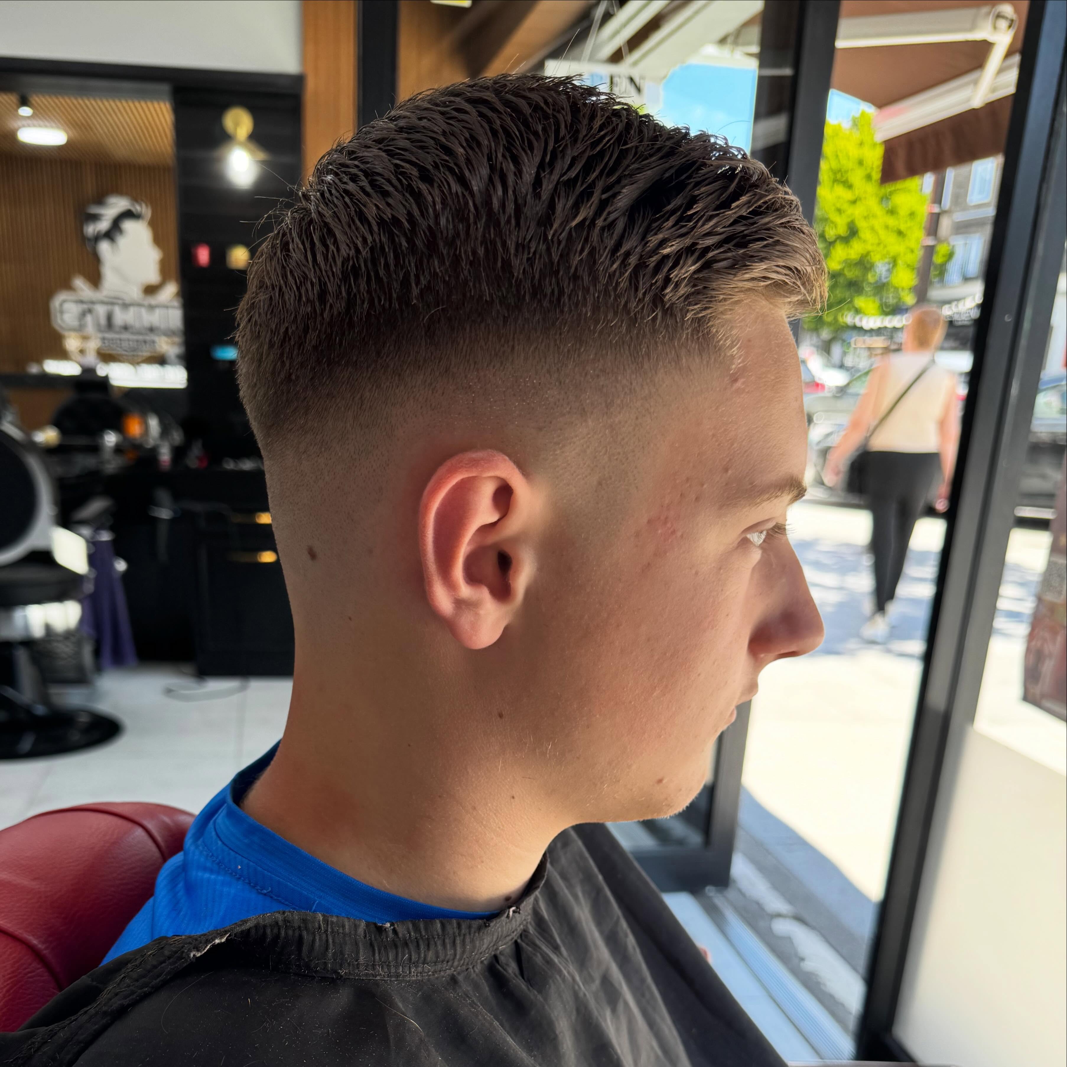 Jimmy's Barbers haircut and style showcase