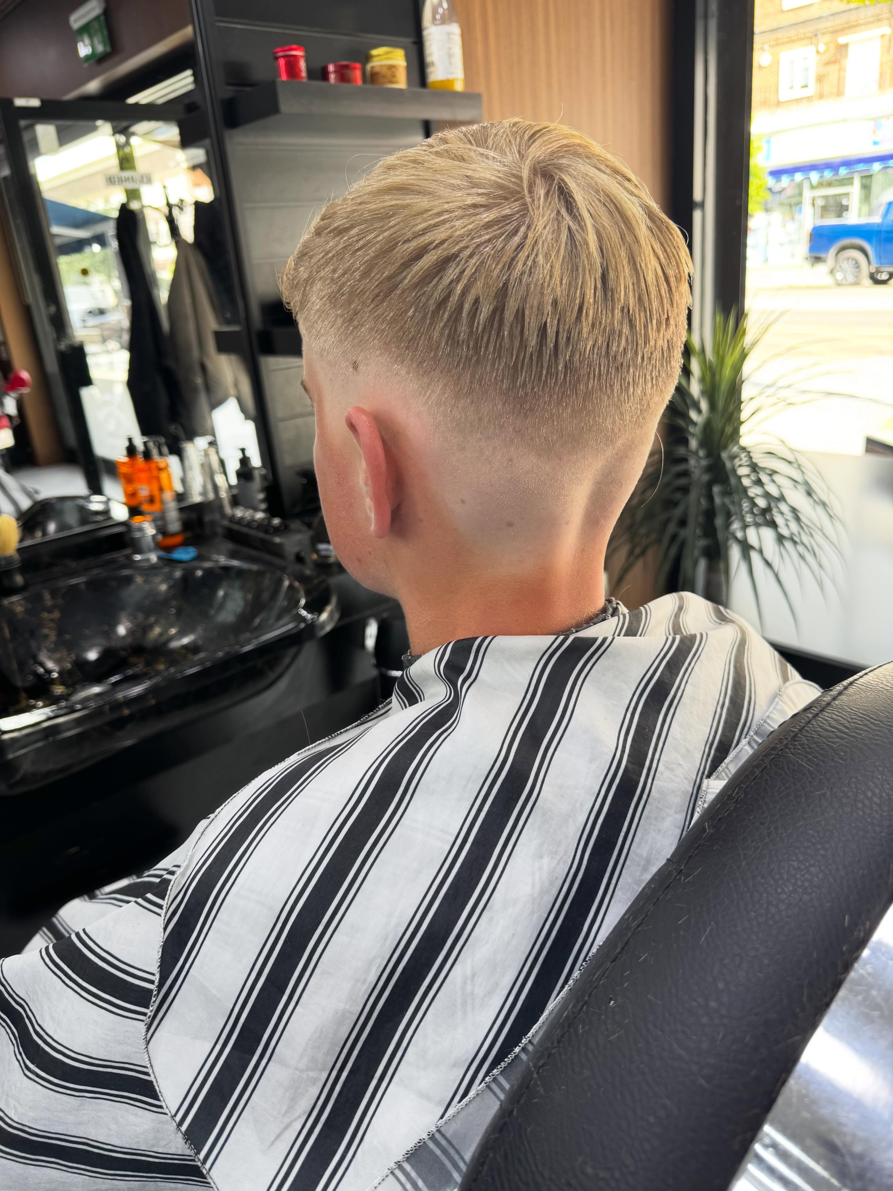 Jimmy's Barbers haircut and style showcase