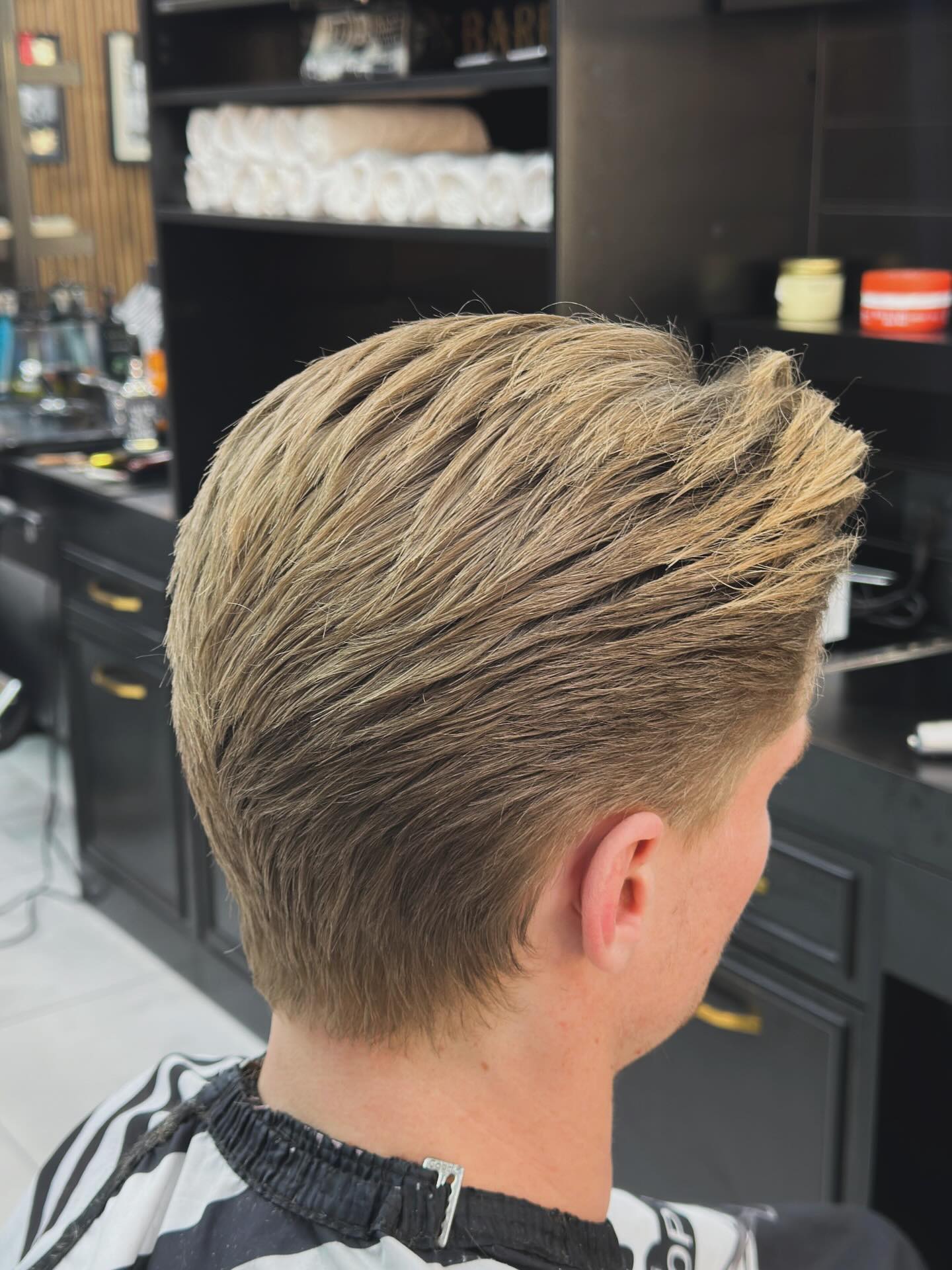 Jimmy's Barbers haircut and style showcase